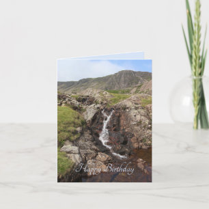 Carte Cascade, Seathwaite, Lake District, Angleterre