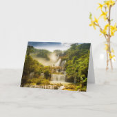Carte Cascade | Thaïlande de Thi Lor Su (Fleur jaune)