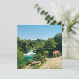 Carte Cascades de Krka - Parc national de Krka - Croatie
