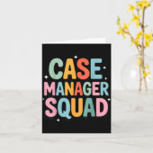 Carte Case Manager Squad  (Fleur jaune)