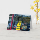 Carte Cash for Weird Things (Fleur jaune)