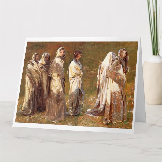 Carte Cashmere, John Sargent 1908 (Devant)