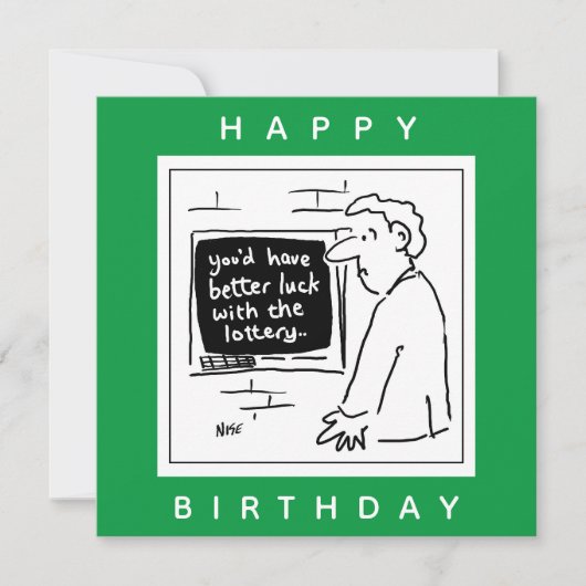 Carte Cashpoint ATM et client à Bank Cartoon (Devant)