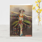 Carte Casino de Paris Design Vintage (Fleur jaune)