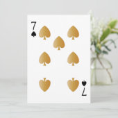 Carte Casino Party PlayCard 7 (Debout devant)