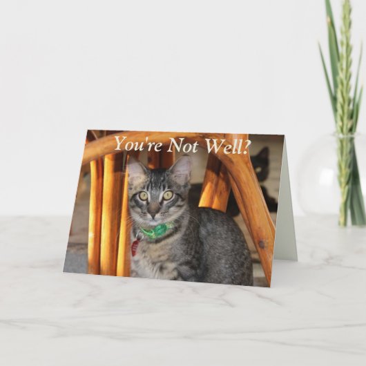 Carte Caspian Get Well Bientôt (Devant)