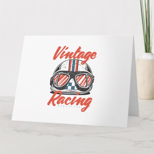 Carte Casque de course (Devant)