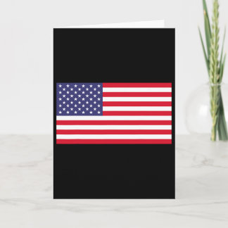 Carte Casque de football américain drapeau américain