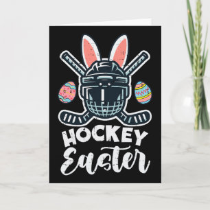Carte Casque de Pâques de hockey sur glace Sports Hommes