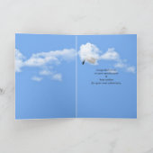 Carte Casquette de fin d'études dans les nuages (Intérieur)