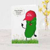 Carte Casquette de la balle rouge (Fleur jaune)