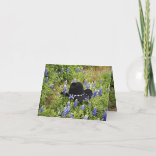 Carte Casquette et Bluebonnets perdus