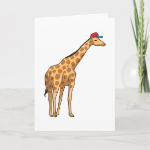 Carte Casquette Giraffe