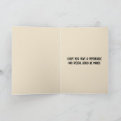 Carte Casquette mexicain modifiable Cinco de Mayo (Intérieur)