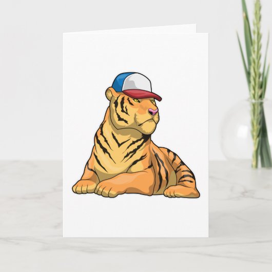 Carte Casquette Tigre (Devant)