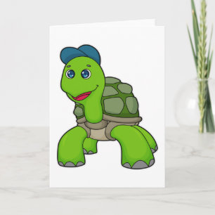 Carte Casquette Tortue