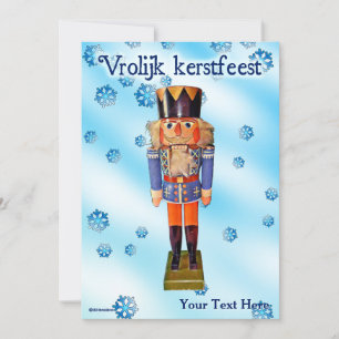 Carte Casse-Noisette Allemand - Vrolijk kerstfeest