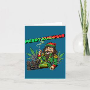 Carte Casse-noix Rasta Joyeux Noël de Kushma