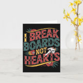 Carte Casser des planches, pas des coeurs, entraînement (Fleur jaune)