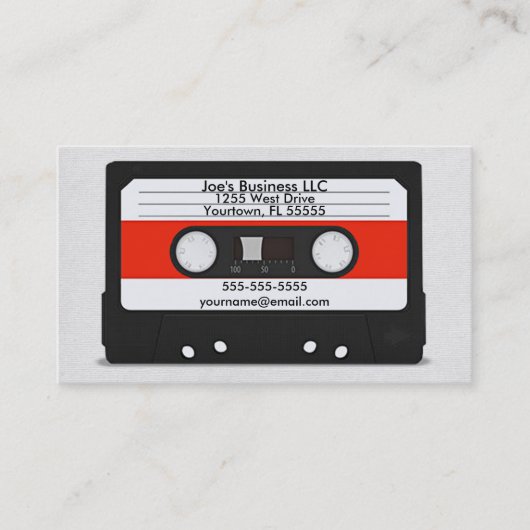 Carte Cassette (Devant)