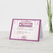 Carte Cassez une jambe (Devant)