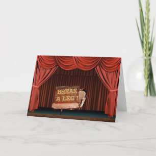 Carte Cassez une jambe