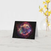 Carte Cassiopée A supernova (Fleur jaune)