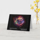 Carte Cassiopeia A Supernova Remnant-Chandra X-ray Obser (Fleur jaune)
