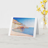 Carte Cassis, Casquette Lombard, Opus 196, Signac (Fleur jaune)