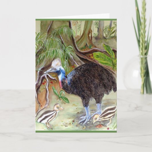 CARTE CASSOWARY (Devant)