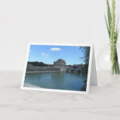 Carte Castel Sant'Angelo Portrait, Rome, Italie (Devant)