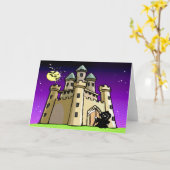 Carte Castle Bats et Grim Reaper à Castle Door (Fleur jaune)