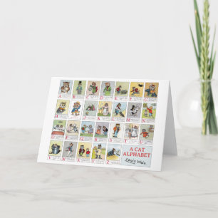 Carte Cat Alphabet