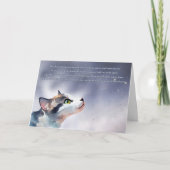 Carte Cat Kitten Kitty Sympathy Memorial Loss (Devant)