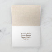 Carte Cat Thinking of You (Intérieur)