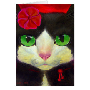 CARTE CAT TUXEDO