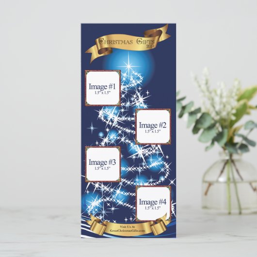 Carte Catalogue de Noël Mini (Debout devant)