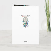 Carte Catcher de Feather | Customizable | Birthday (Dos)