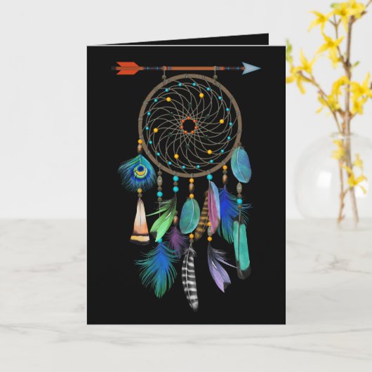 Carte Catcher de Feather | Customizable | Birthday (Fleur jaune)