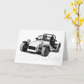 Carte Caterham 07 (Fleur jaune)