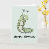 Carte Caterpillar (Fleur jaune)