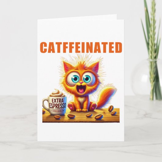 CARTE CATFFEINÉ (Devant)