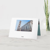 Carte Cathédrale de Florence (Dos)