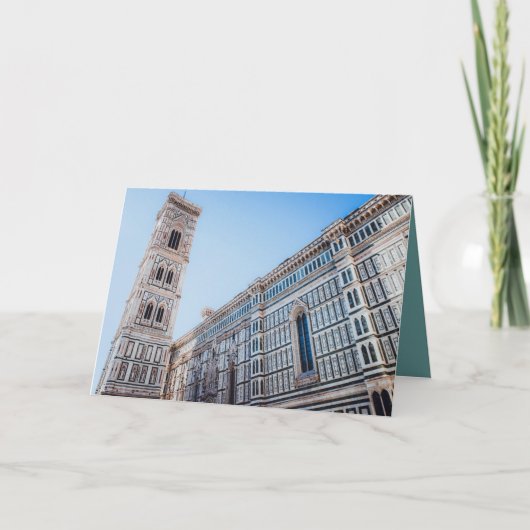 Carte Cathédrale de Florence (Devant)