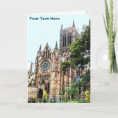 Carte Cathédrale de Lincoln (Devant)