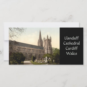 Carte Cathédrale de Llandaff, Cardiff, Pays de Galles