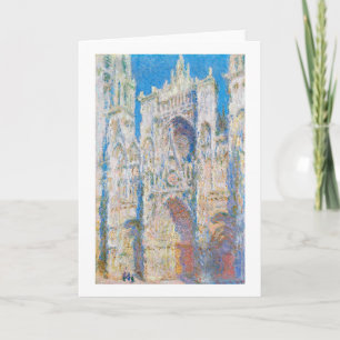 Carte Cathédrale de Rouen (Soleil), Monet