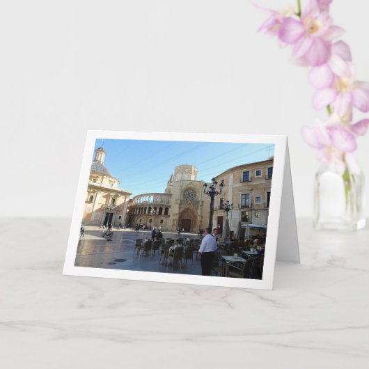 Carte Cathédrale de Valence, Valence, Espagne, Espagnol (Orchidée)