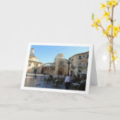 Carte Cathédrale de Valence, Valence, Espagne, Espagnol (Fleur jaune)