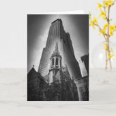 Carte Cathédrale de ville (Fleur jaune)